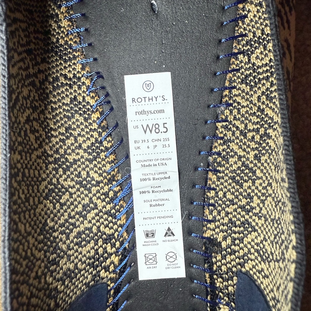 FAKE Rothy's Leopard Print Flats - Picture 8 of 8